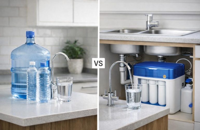Evde Su Arıtma Cihazı mı, Damacana Su mu? Hangisi Daha Mantıklı?
